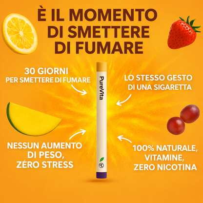 Stick 100% naturale per smettere di fumare